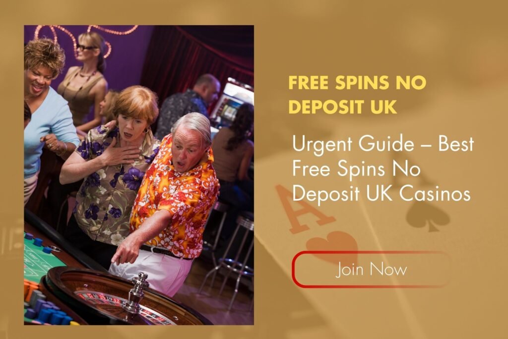 Urgent Guide – Best Free Spins No Deposit UK Casinos
