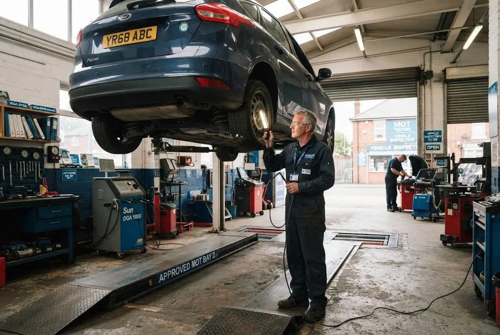 MOT and service testing and maintenance in the UK
